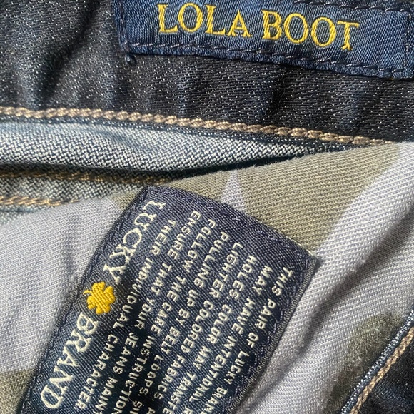 Lucky Brand Lola Boot Cut Jeans Size 8/29 - Picture 4 of 6